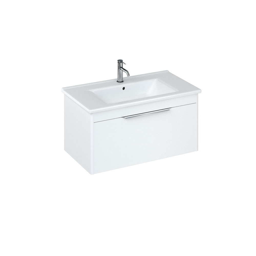 Shoreditch 85cm single drawer Matt White