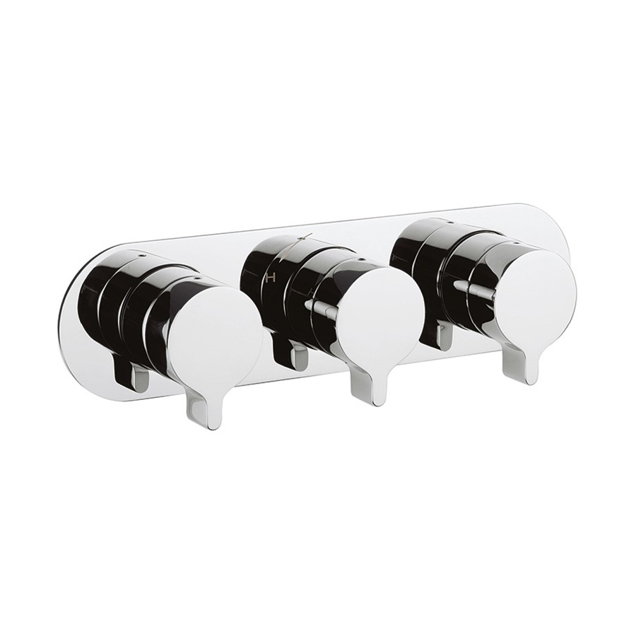 Svelte Thermostatic Shower Valve with 2 Way Diverter