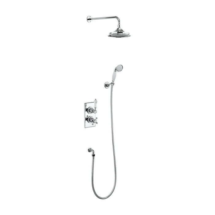 Trent Thermostatic dual function brass valve