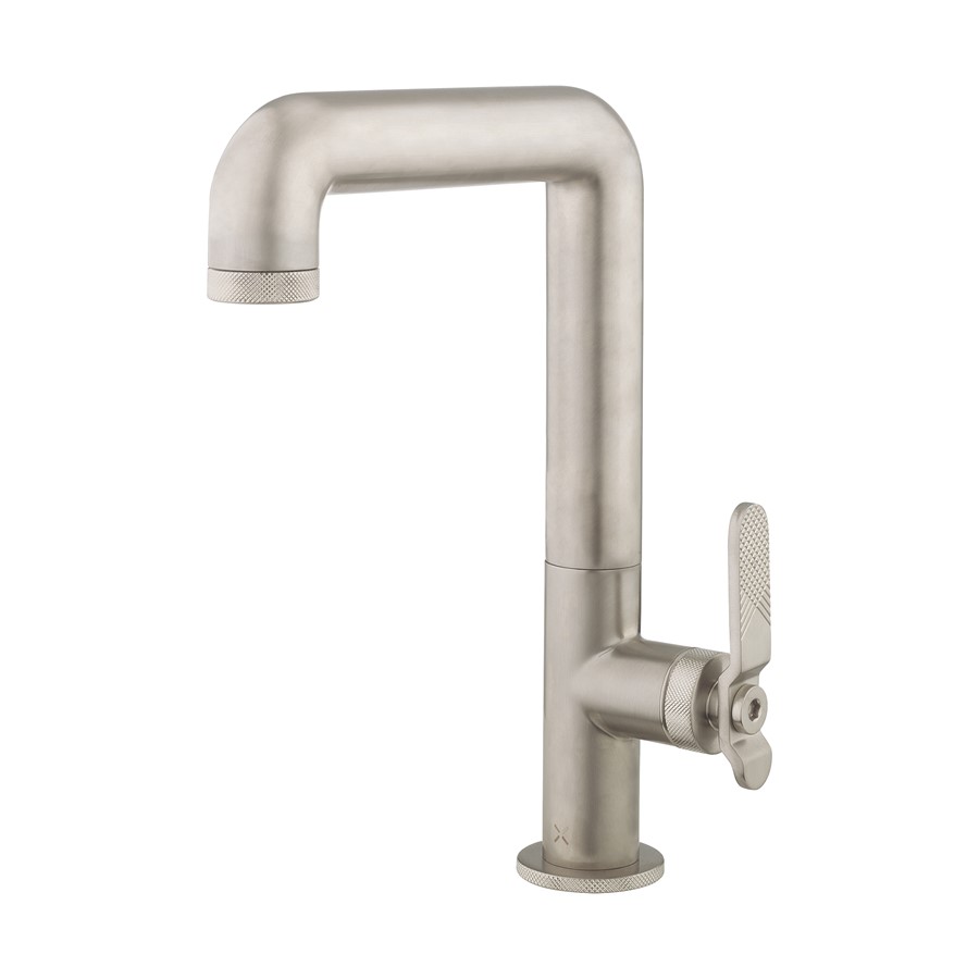 UNION Tall Basin Mixer - Brushed Nickel