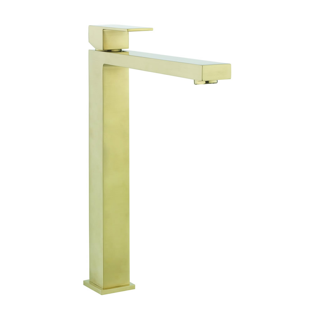 Verge Tall Mono No Waste Brushed Brass