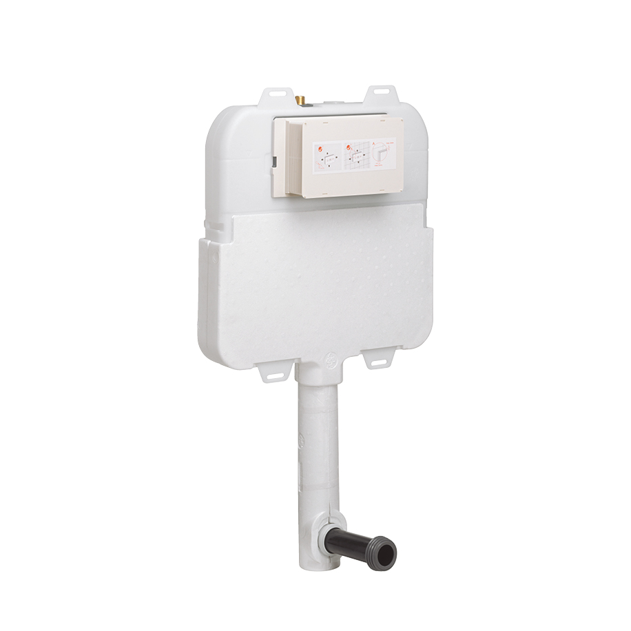 Taller concealed WC cistern