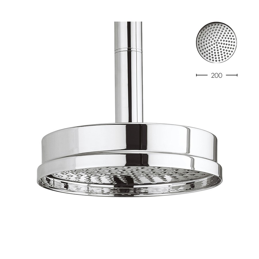 Waldorf Showerhead 8"