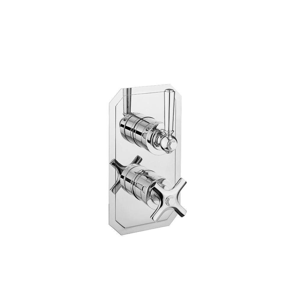 Waldorf Lever Single Outlet Thermostatic Shower Valve 