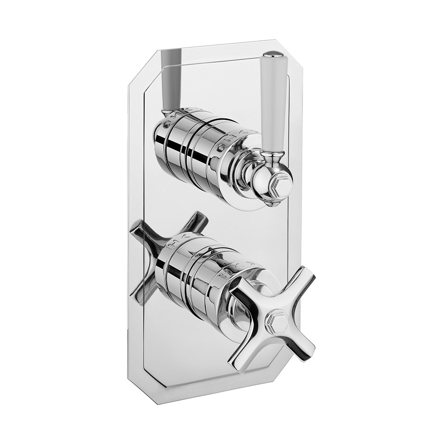 Waldorf Lever Single Outlet Thermostatic Shower Valve 