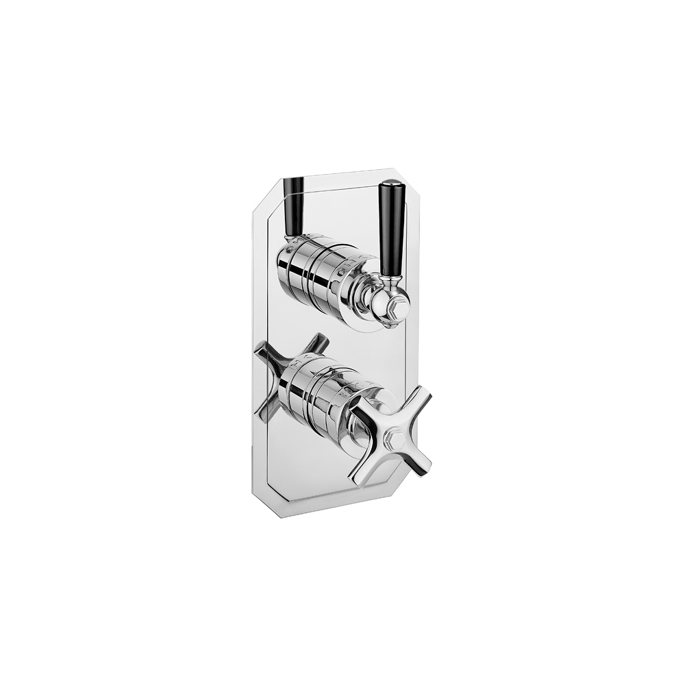 Waldorf Lever Thermostatic Shower Valve with 2 Way Diverter 