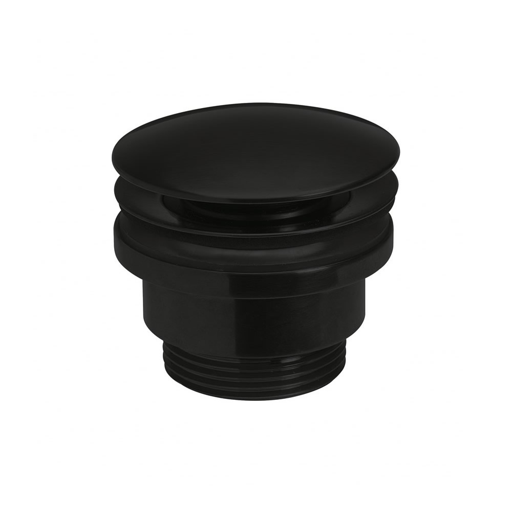 Universal Basin Click Clack Waste - Carbon Black