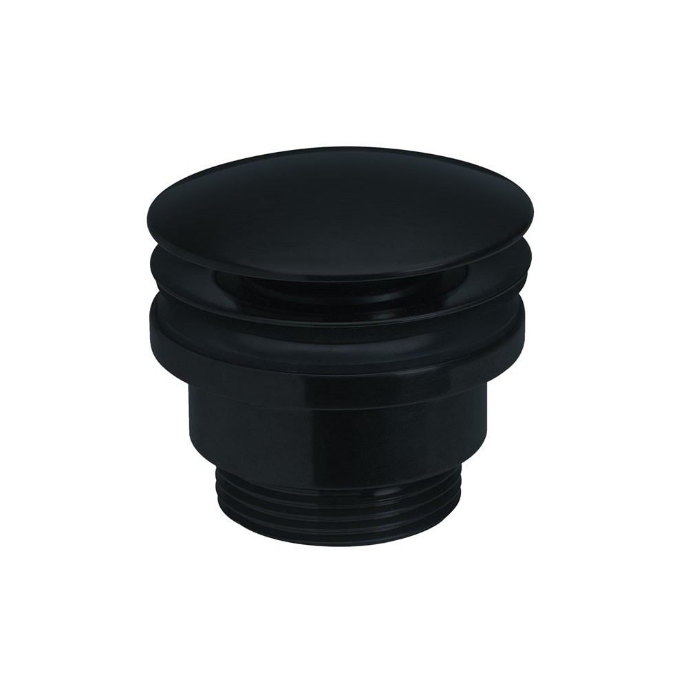 Universal Basin Click Clack Waste - Matt Black