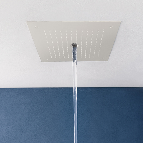 MPRO Stream Shower Head  - Matt White