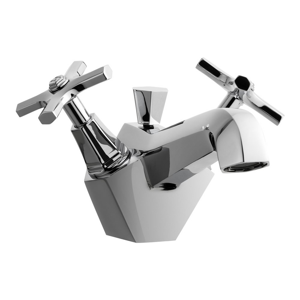 Waldorf Chrome Crosshead Basin Monobloc