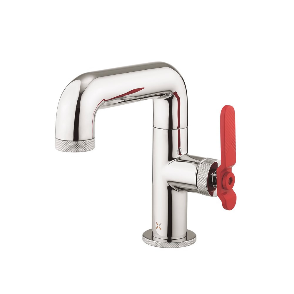 UNION Basin Mono Chrome Red Lever